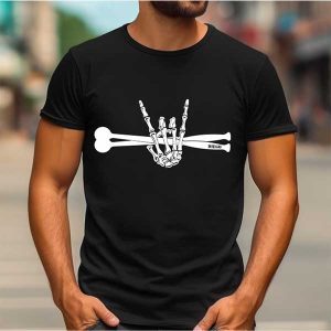 Camiseta Skeleton Palillos